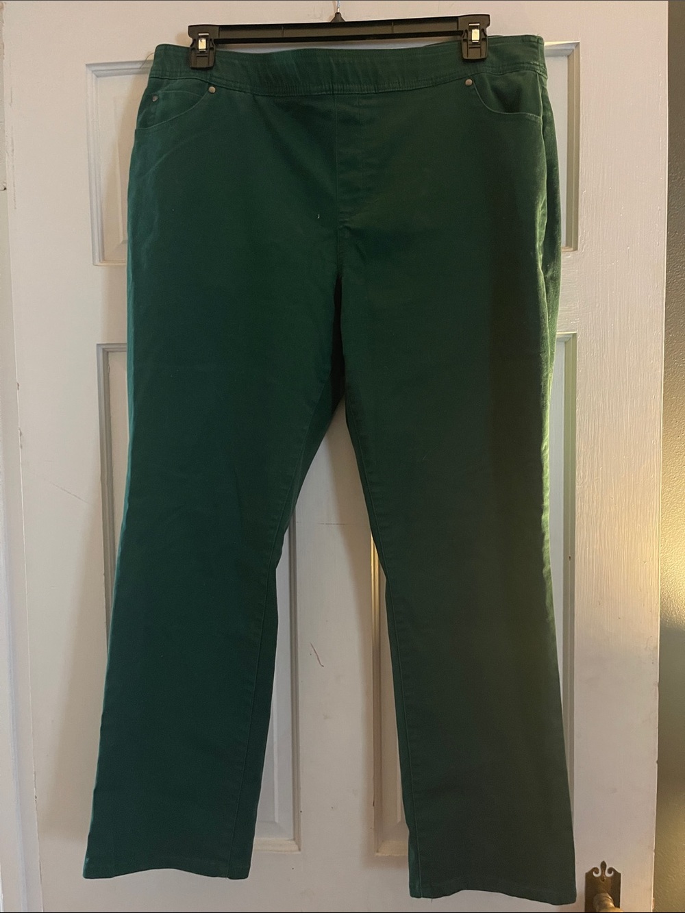 Kim Rogers Deep Green Women's Chinos